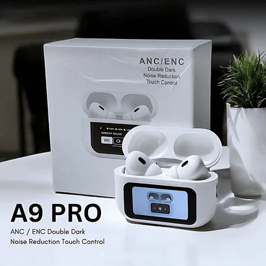 A9 Pro LCD Touch Screen Earbuds GADGESTYLE 