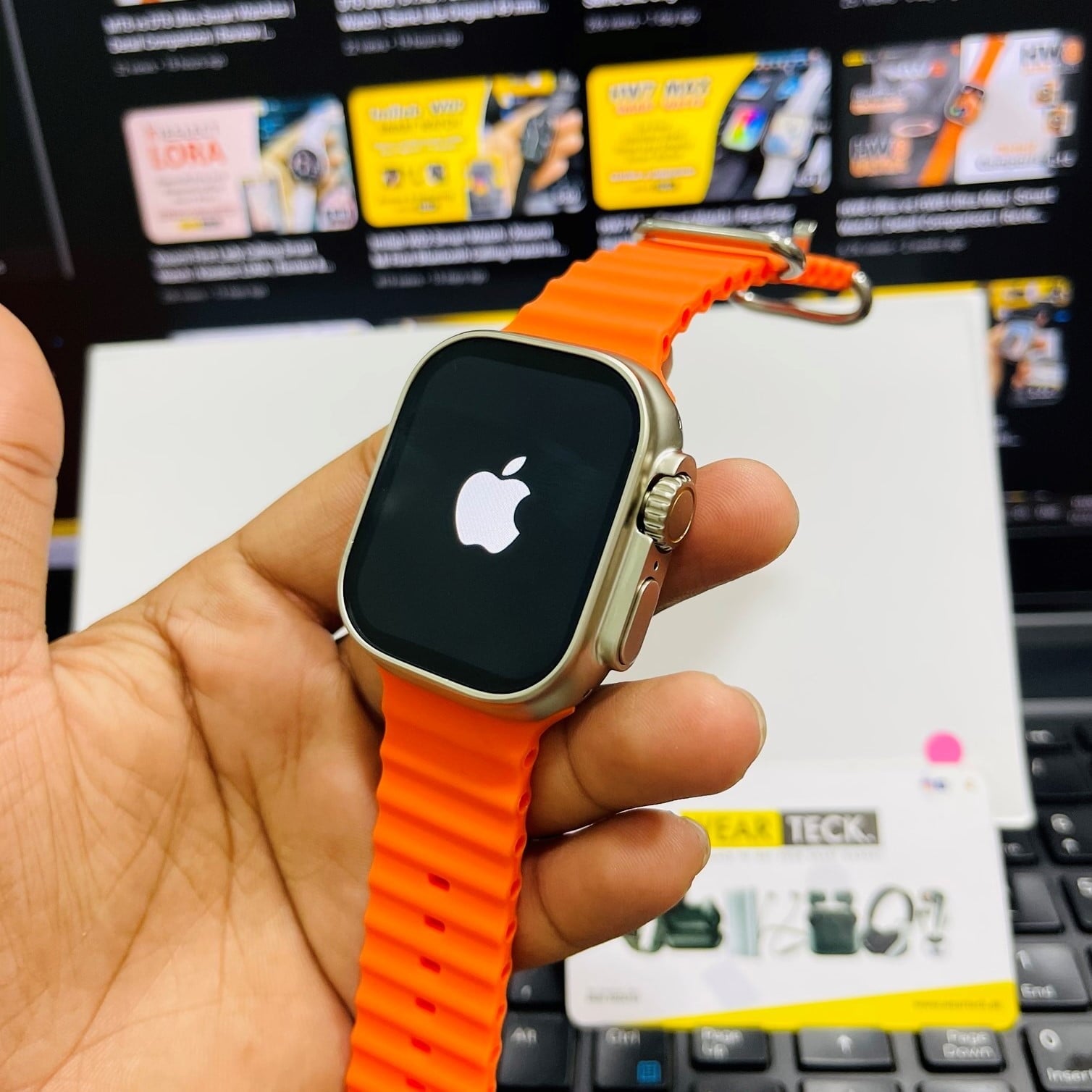 8 Ultra Smart Watch with Apple Logo | 49 MM GADGESTYLE 